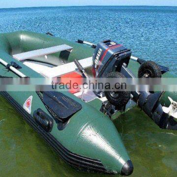 CE approved aluminium floor 3.6M inflatable boat