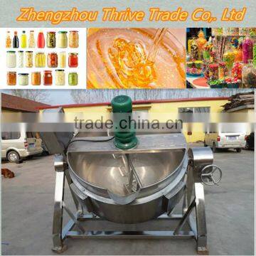 High quality and low price tilting jacketed gas cooking pot