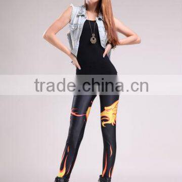 Hot Sale Fashion Sexy Tight Digital Printed Fabric Legging