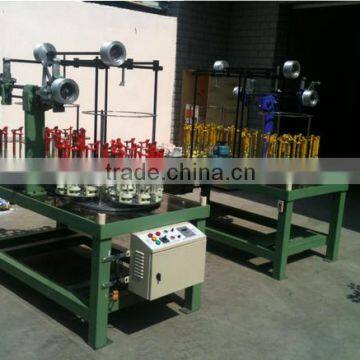 TB series 4 strand 2 head high speed twisted rope fringe braiding machine TB130-4-2