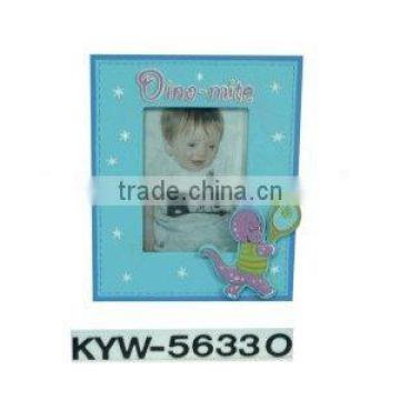 Kids Wooden Little Dinosaur Design Photo Frame