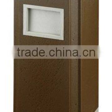 Ash bin/ metal dustbin/ baking lobby ash bin/waste bin/trash can/garbage bin/rubbish bin