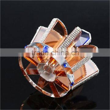 Fashion Round Shape Crystal Empty Hot Sell Perfume Bottles photo-3
