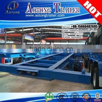 Interlink or Superlink Container Dolly Semi Trailer for 20ft and 40ft Container Transport
