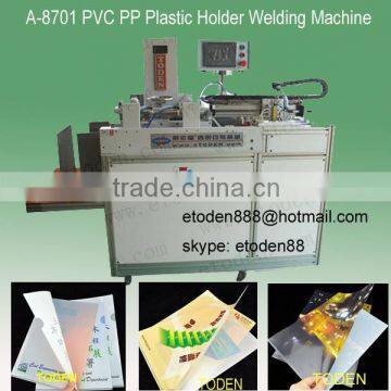 PP L shape document folder welding machine