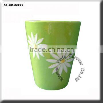 unpainted hobby pottery plant pot