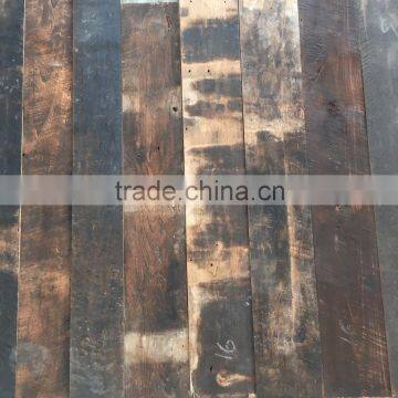 Reclaimed teak plank