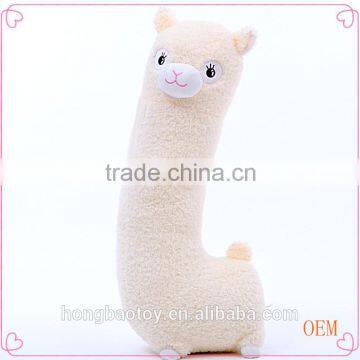 2016 Custom Plush and Sheep Type long neck alpaca plush toys