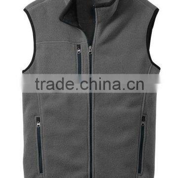 Ladies sleeveless polar fleece vest