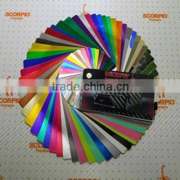 SCORPIO self-adhesive car body paint protection PVC carbon fiber film