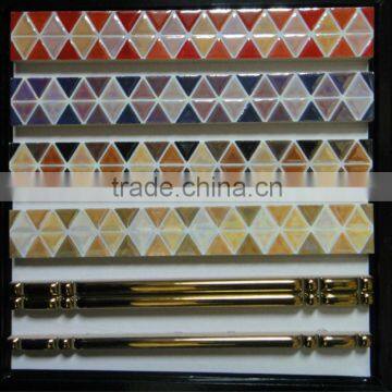 ceramic Luster border for decoration