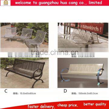 2016 China popular WPC chair Leisure bench fro garden use