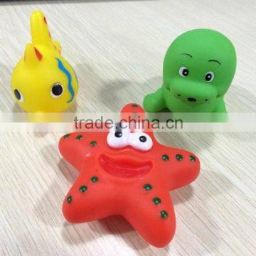 hot sales bath toy, rubber toys, rubber walrus, rubber tropical fish