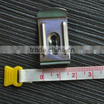 Metal steel tools clip use for measuring tape