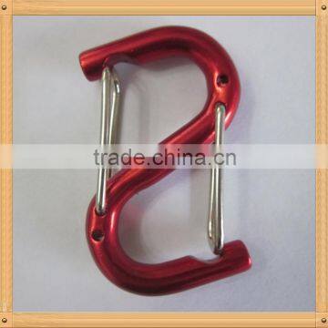 S Shape Aluminium Clip Hook Carabiner,XS-A001