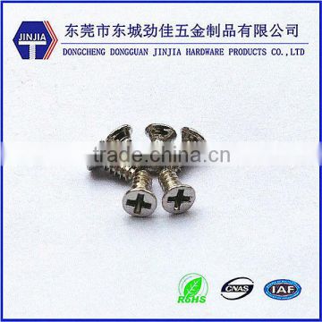 Self tapping screw flat head with raw material nickel