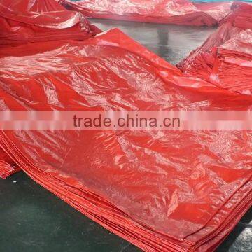China PP /PE TARPAULIN High Density Polyethylene Leno Woven Fabric 3 Feet Aluminum Eyelet 16x16 Mesh Triangle Plastic Corner photo-6