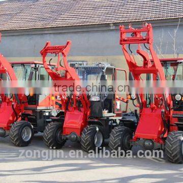 WOLF BRAND 1T mini wheel loader with quich hitch and pallet fork