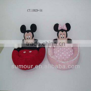 Plush Mickey Pet Bed