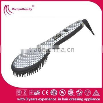 Pro Detangling Brush Electric comb hair straightening brush iron