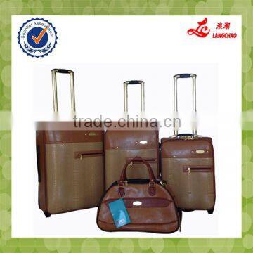 new design ISO certification luggage trolley bag