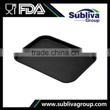 12 * 16 Inch Fiberglass Non Slip Rectangular Plastic Serving Tray                        
                                                Quality Choice