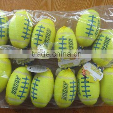 Fuzzy Rugby Toy With Sounds With Sounds for Dogs photo-4