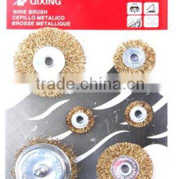 crimped wire wheel brush