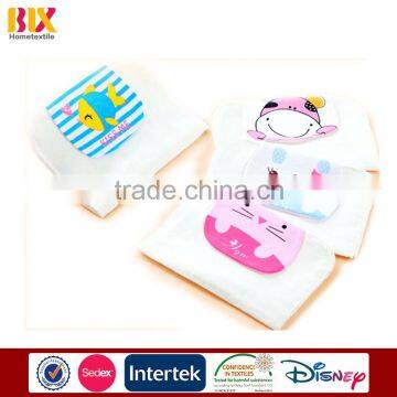 China Supplier 100% cotton printing hello kitty character fun children sweat absorb towel