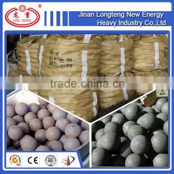 Forged steel mill balls 120mm, 125mm for gold and copper mines