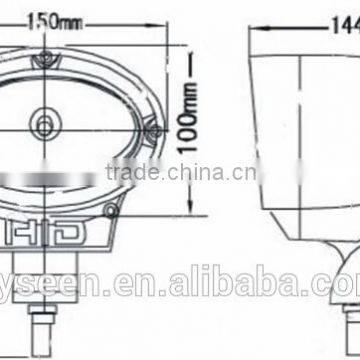 9-32v 12v 4inch 6inch 7inch 9inch 35w 55w HID Work Light photo-2