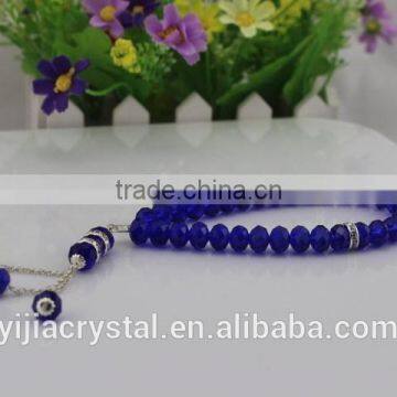 33 piecss 99 pieces 10mm royal blue Muslim Crystal Prayer Beads in Bulk