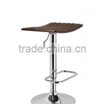Adjustable Plywood Bar Stool With Fabric,Bar chair