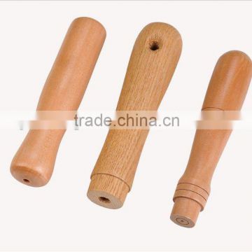 round wooden knobs