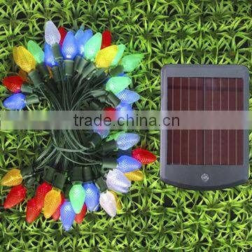 Solar LED string light/solar powered outdoor string lights