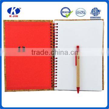 China Manufacturer Cork Paper Notebook for Sale photo-3