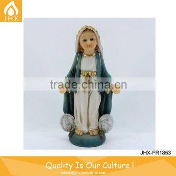 Chinese Supplier Polyresin Virgin Mother Catholic Statues For Sale