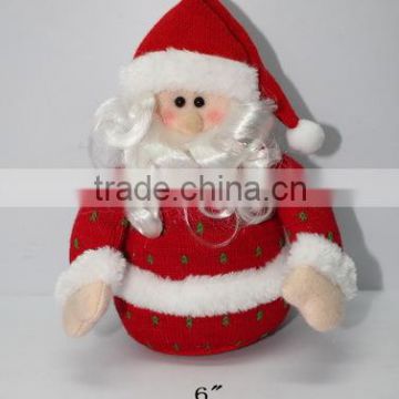 new plush santa claus stuffed christmas decoration toy