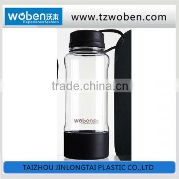 1 liter Sport Drink Water Bottle with Brown color