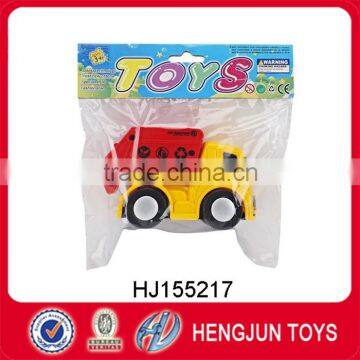 plastic eco-friendly material engineering vehicle toys for kids