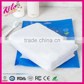 Non woven fabric thickening quick-dry disposable bath towel