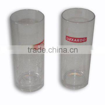 Cocktail Bar Plastic Glass with Printed Logo