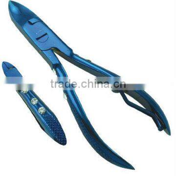 Nail Nipper Blue Coated