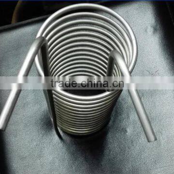 stainless steel immersion coil heat exchanger