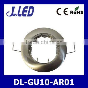 Aluminum die-casting round recessed gu10 downlight housing