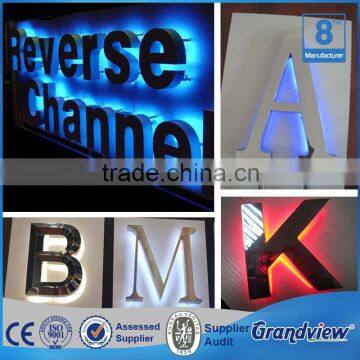 Company / Hotal Lobby Reverse Back Lit LED Channel Letter Sign photo-5