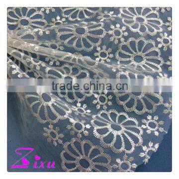 french lace latest fashion mesh fabric embroidered net lace fabric                        
                                                                                Supplier's Choice