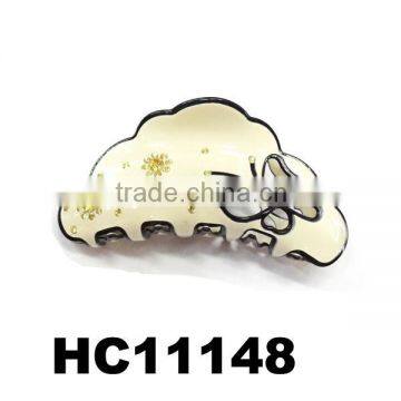 Fashion Jeweled Butterfly Hair Accessories Korean Plastic Hair Claw Clip photo-1