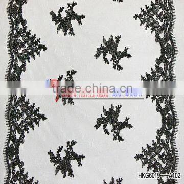 2016 Promotion Embroidery Designs High Quality Cord Lace fabric