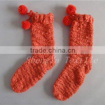 knitted indoor floor sock